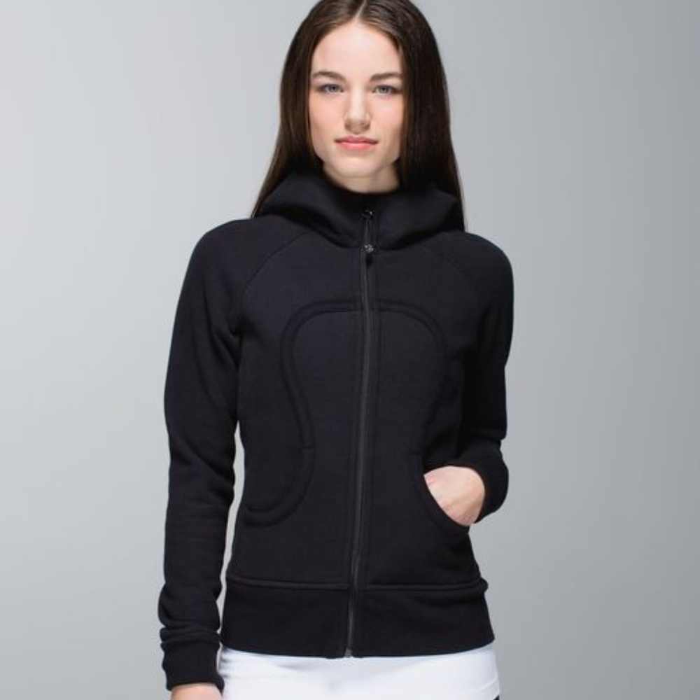Lululemon black scuba hoodie